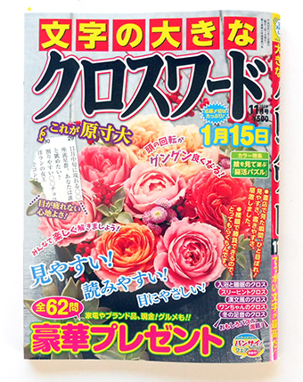 なごむアトリエ のブログ そんなこんなです 文字の大きなクロスワード 誌のイラスト迷路が完了 その孫とおばあちゃん